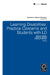 Learning Disabilities: Practice Concerns and Students with LD by Jeffrey P. Bakken, Festus E. Obiakor, Anthony F. Rotatori