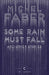 Some Rain Must Fall And Other Stories by Michel Faber
