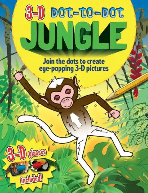 3D Dot to Dot Jungle by Arcturus Publishing