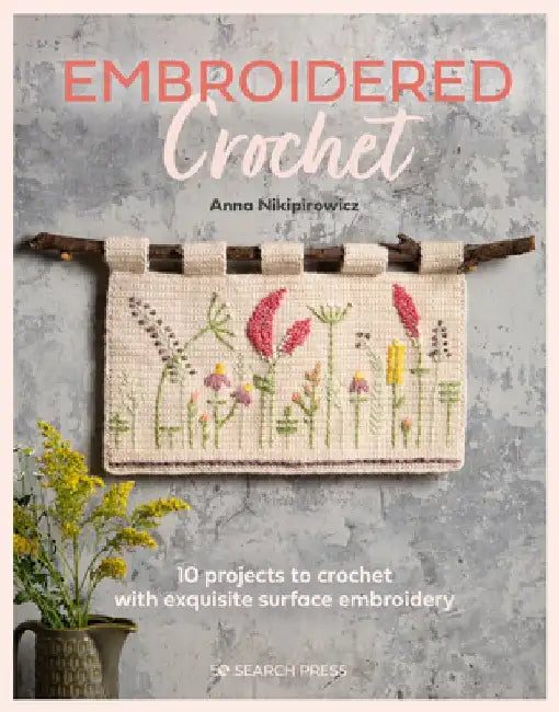 Embroidered Crochet by Anna Nikipirowicz