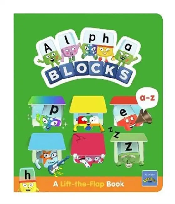 Alphablocks A-Z: A Lift-the-Flap Book by Alphablocks