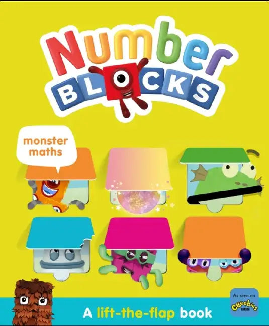 Numberblocks Monster Maths: A Lift the Flap Book by Numberblocks