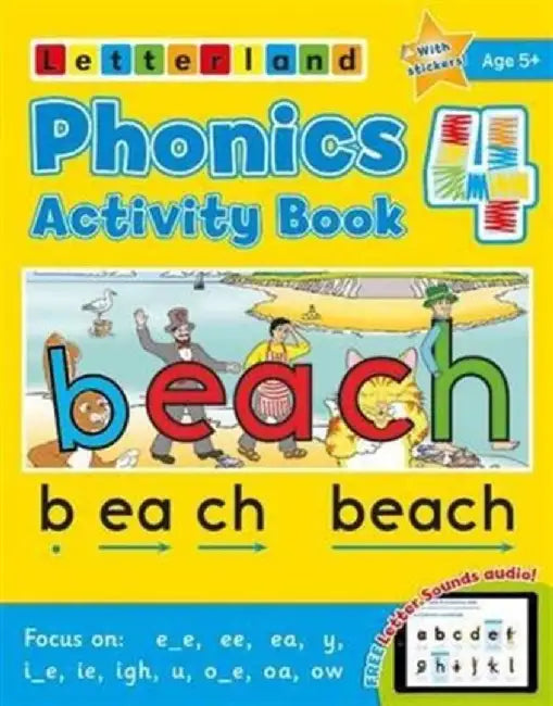Phonics Activity Book 4 by Lisa Holt