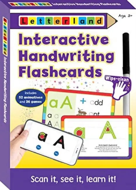 Interactive Handwriting Flashcards by Lisa Holt