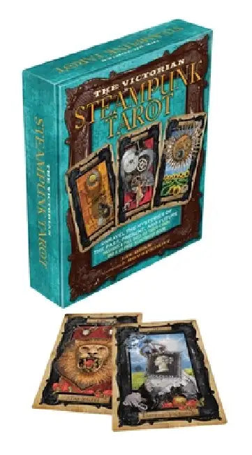 Victorian Steampunk Tarot: Unravel the Mysteries of the Past, Present, and Future [With 78 Tarot Cards] by Liz Dean