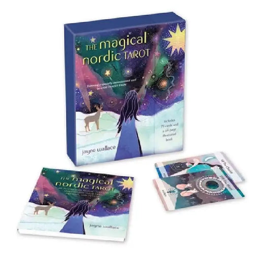 Shaman Tarot: Includes a Full Deck of 78 Specially Commissioned Tarot Cards and a 64-Page Illustrated Book [With Booklet] by Jayne Wallace