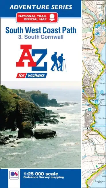 SW Coast Path South Cornwall Adventure Atlas