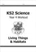 KS2 Science Year 4 Workout: Living Things & Habitats by CGP Books