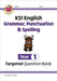 KS1 English Year 1 Grammar, Punctuation & Spelling Targeted Question Book (with Answers) by CGP Books