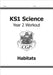 KS1 Science Year 2 Workout: Habitats by CGP Books