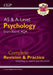 A-Level and AS Psychology: AQA Complete Revision & Practice with Online Edition by CGP Books