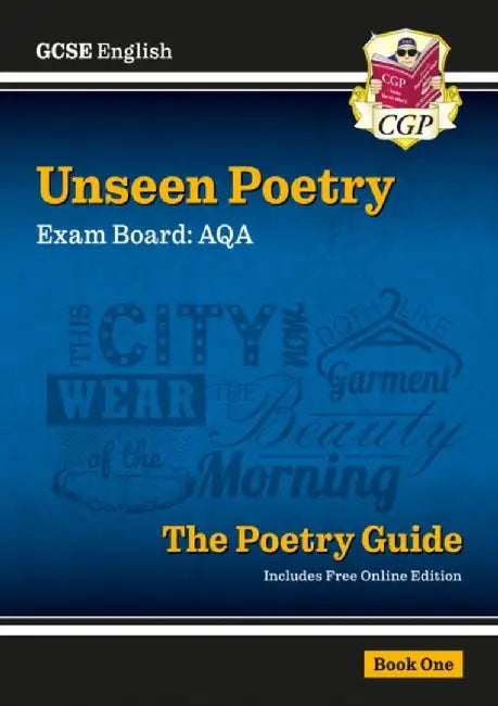 GCSE English AQA Unseen Poetry Guide - Book 1 includes Online Edition by CGP Books