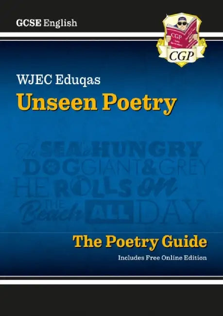 GCSE English WJEC Eduqas Unseen Poetry Guide includes Online Edition by CGP Books