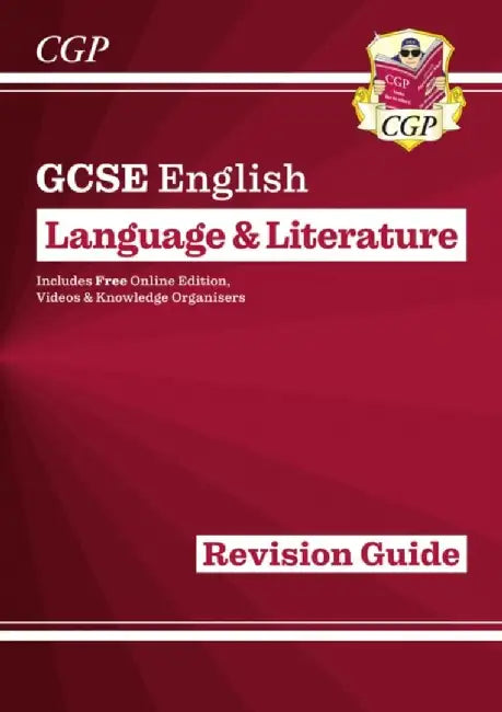 GCSE English Language & Literature Revision Guide (includes Online Edition and Videos) by CGP Books