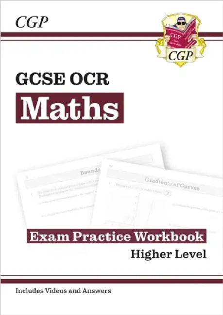 GCSE Maths OCR Exam Practice Workbook: Higher - includes Video Solutions and Answers by CGP Books