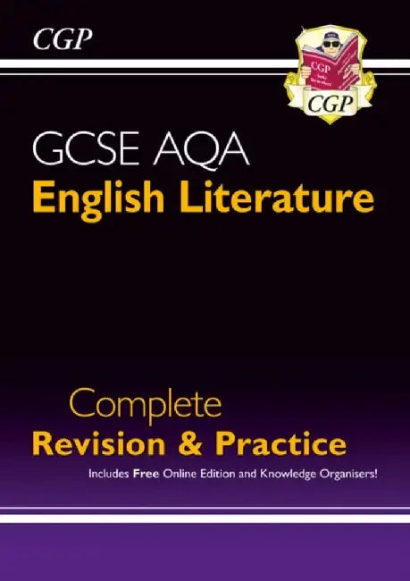 GCSE English Literature AQA Complete Revision & Practice - includes Online Edition by CGP Books