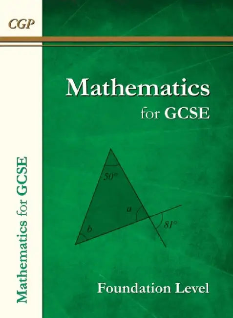 Maths for GCSE Textbook: Foundation - includes Answers by CGP Books
