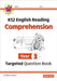 KS2 English Year 3 Reading Comprehension Targeted Question Book - Book 1 (with Answers) by CGP Books