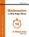 Mathematics for KS3: 10-Minute Tests - Book 1 (including Answers) by CGP Books