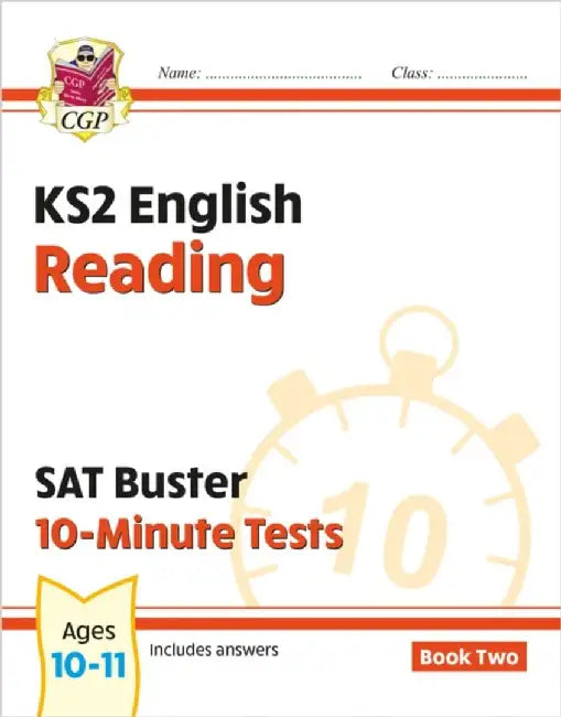 KS2 English SAT Buster 10-Minute Tests: Reading - Book 2 (for the 2025 tests) by CGP Books