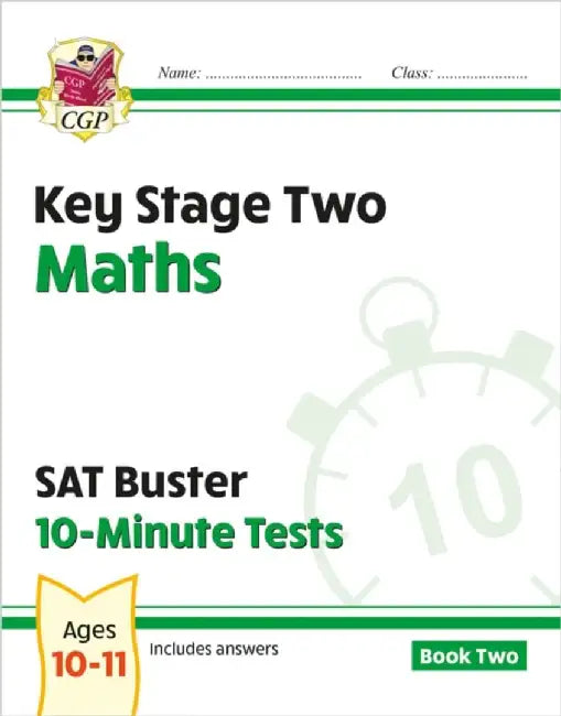 KS2 Maths SAT Buster 10-Minute Tests - Book 2 (for the 2025 tests) by CGP Books