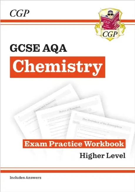 GCSE Chemistry AQA Exam Practice Workbook - Higher (includes answers) by CGP Books