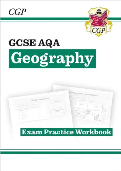 GCSE Geography AQA Exam Practice Workbook (answers sold separately) by CGP Books