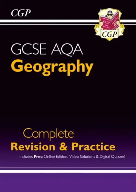 GCSE Geography AQA Complete Revision & Practice includes Online Edition, Videos & Quizzes by CGP Books