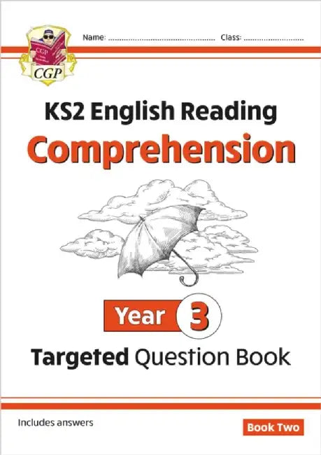 KS2 English Year 3 Reading Comprehension Targeted Question Book - Book 2 (with Answers) by CGP Books