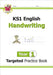 KS1 English Year 1 Handwriting Targeted Practice Book by CGP Books