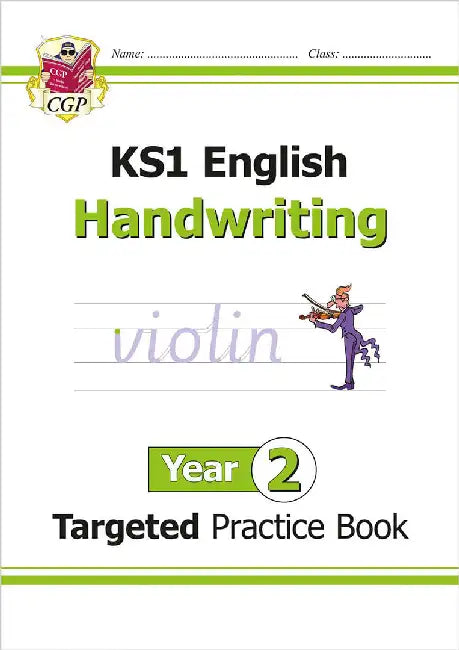 KS1 English Year 2 Handwriting Targeted Practice Book by CGP Books