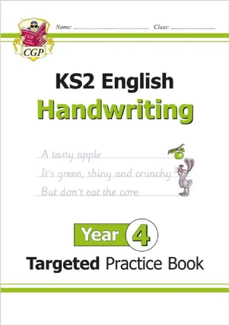 KS2 English Year 4 Handwriting Targeted Practice Book by CGP Books
