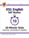 KS1 English SAT Buster 10-Minute Tests: Grammar, Punctuation & Spelling (for end of year assessment) by CGP Books