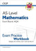 AS-Level Maths AQA Exam Practice Workbook (includes Answers) by CGP Books