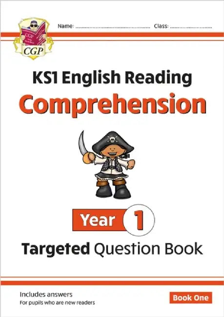 KS1 English Year 1 Reading Comprehension Targeted Question Book - Book 1 (with Answers) by CGP Books