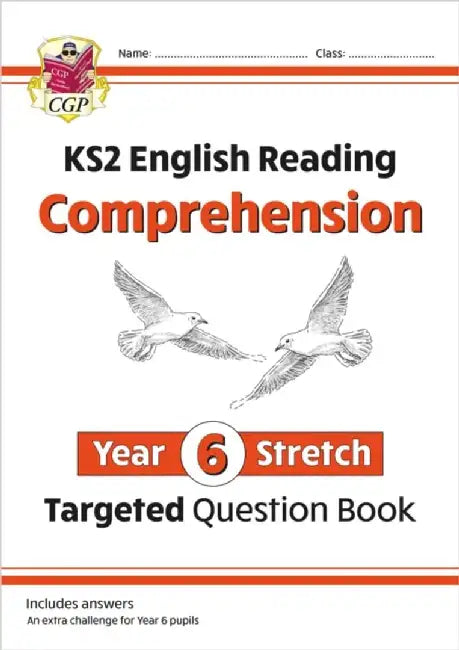 KS2 English Year 6 Stretch Reading Comprehension Targeted Question Book (+ Ans) by CGP Books