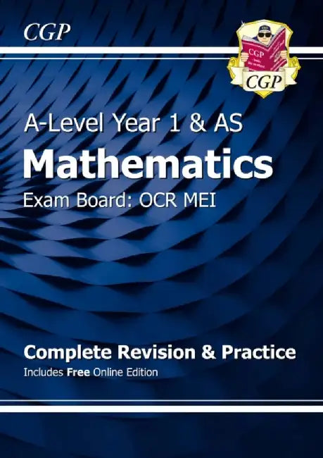 AS-Level Maths OCR MEI Complete Revision & Practice (with Online Edition) by CGP Books