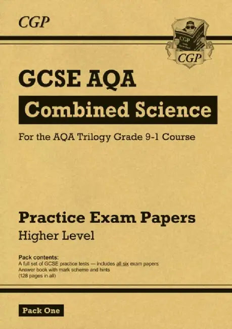 GCSE Combined Science AQA Practice Papers: Higher Pack 1 by CGP Books