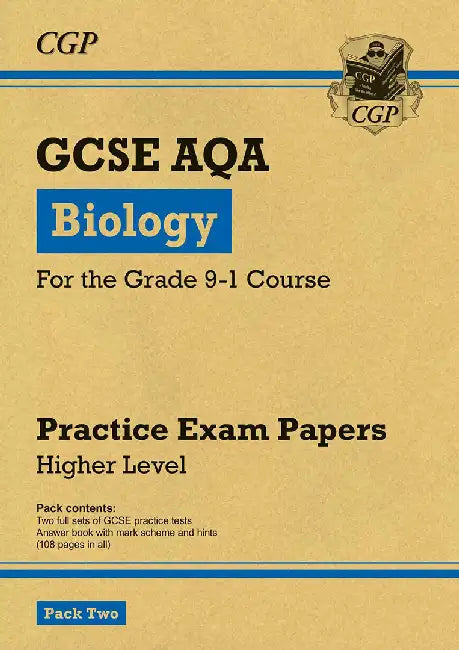 GCSE Biology AQA Practice Papers: Higher Pack 2 by CGP Books