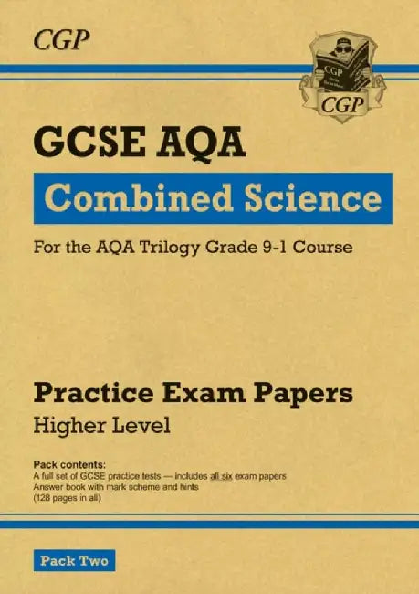 GCSE Combined Science AQA Practice Papers: Higher Pack 2 by CGP Books