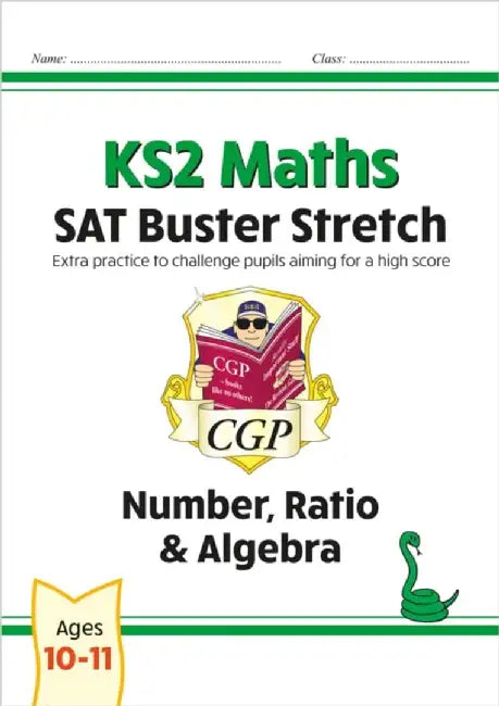 KS2 Maths SAT Buster Stretch: Number, Ratio & Algebra (for the 2025 tests) by CGP Books