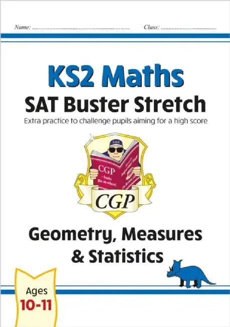KS2 Maths SAT Buster Stretch: Geometry, Measures & Statistics (for the 2025 tests) by CGP Books