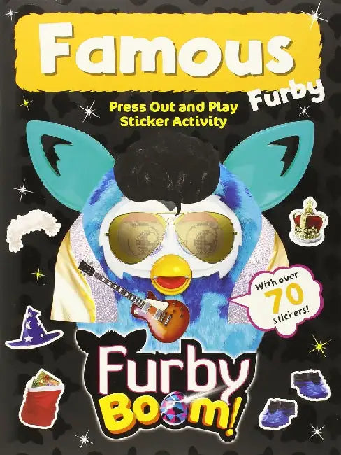 Furby Boom Famous Press Out & Play 