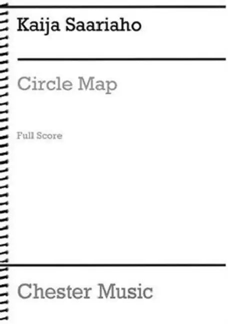 Circle Map for Orchestra and Electronics: Full Score by Kaija Saariaho