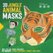 3D Jungle Animal Masks by Steve Wintercroft