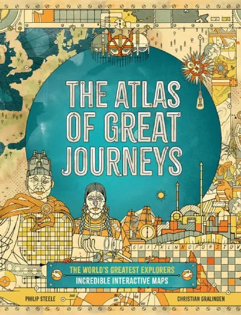 The Atlas of Great Journeys by Philip Steele