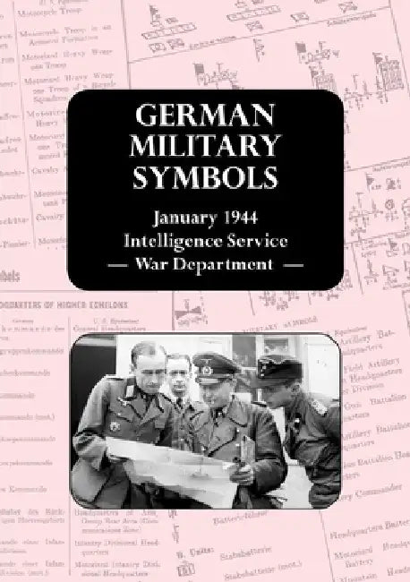 German Military Symbols: January 1944 Intelligence Service - War Department - by War Department