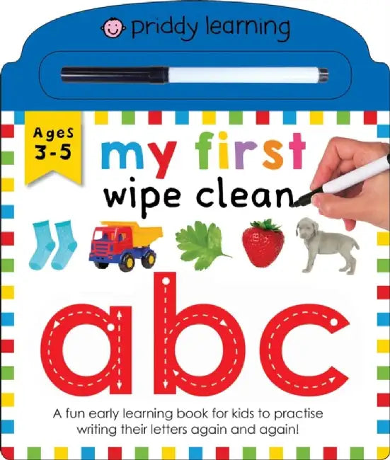 My First Wipe Clean: ABC by Priddy Books