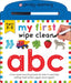 My First Wipe Clean: ABC by Priddy Books