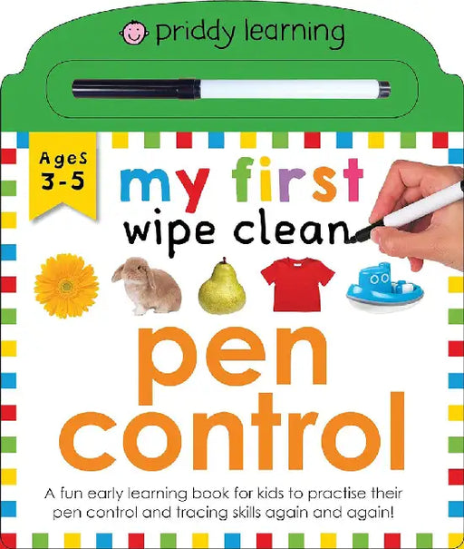 My First Wipe Clean: Pen Control by Priddy Books